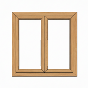 Cửa sổ mở xoay 2 cánh [TP.002W]